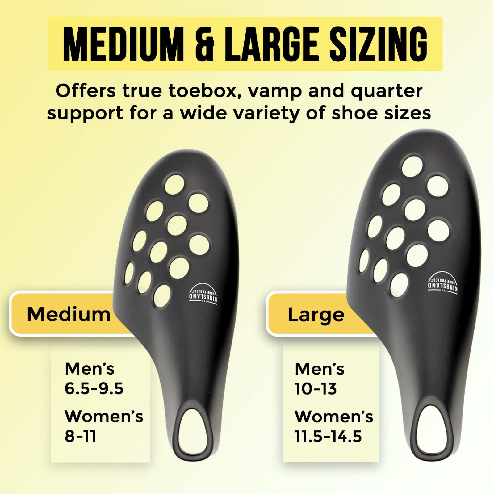 5 Pack - Fresh Flow Shoe Trees for Sneakers, Shoes & Boots, Limit Creases & Wear