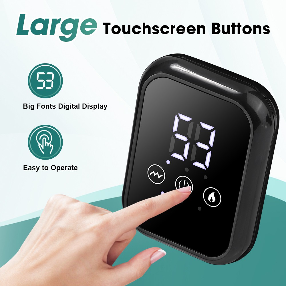 Electric Heated Shoulder Massager Brace with Vibration Therapy Joint Pain Relief