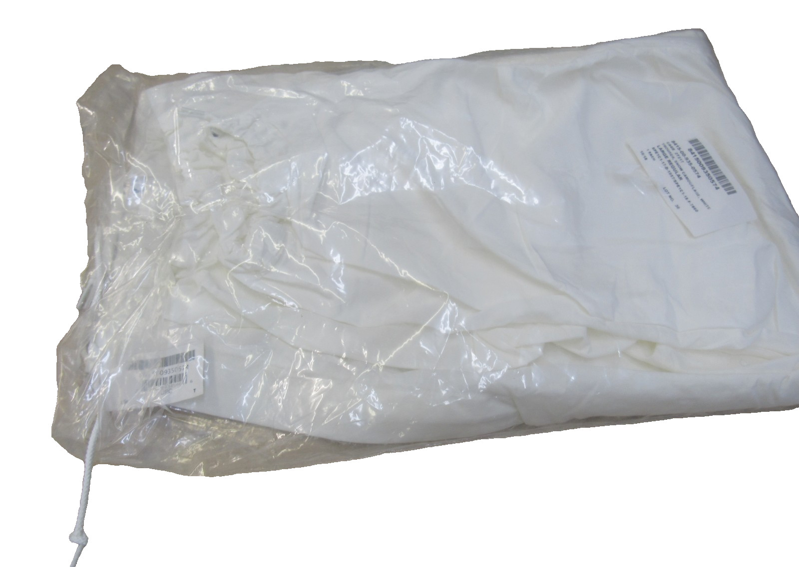 US GI Snow Camo Trousers Pants White Nylon Large Reg Tennier Industries 2018 NOS