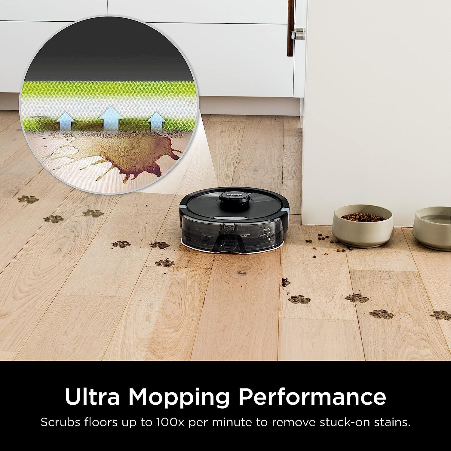 Shark AI Ultra 2-in-1 Robot Vacuum and Mop and XL Self-Emptying HEPA Base