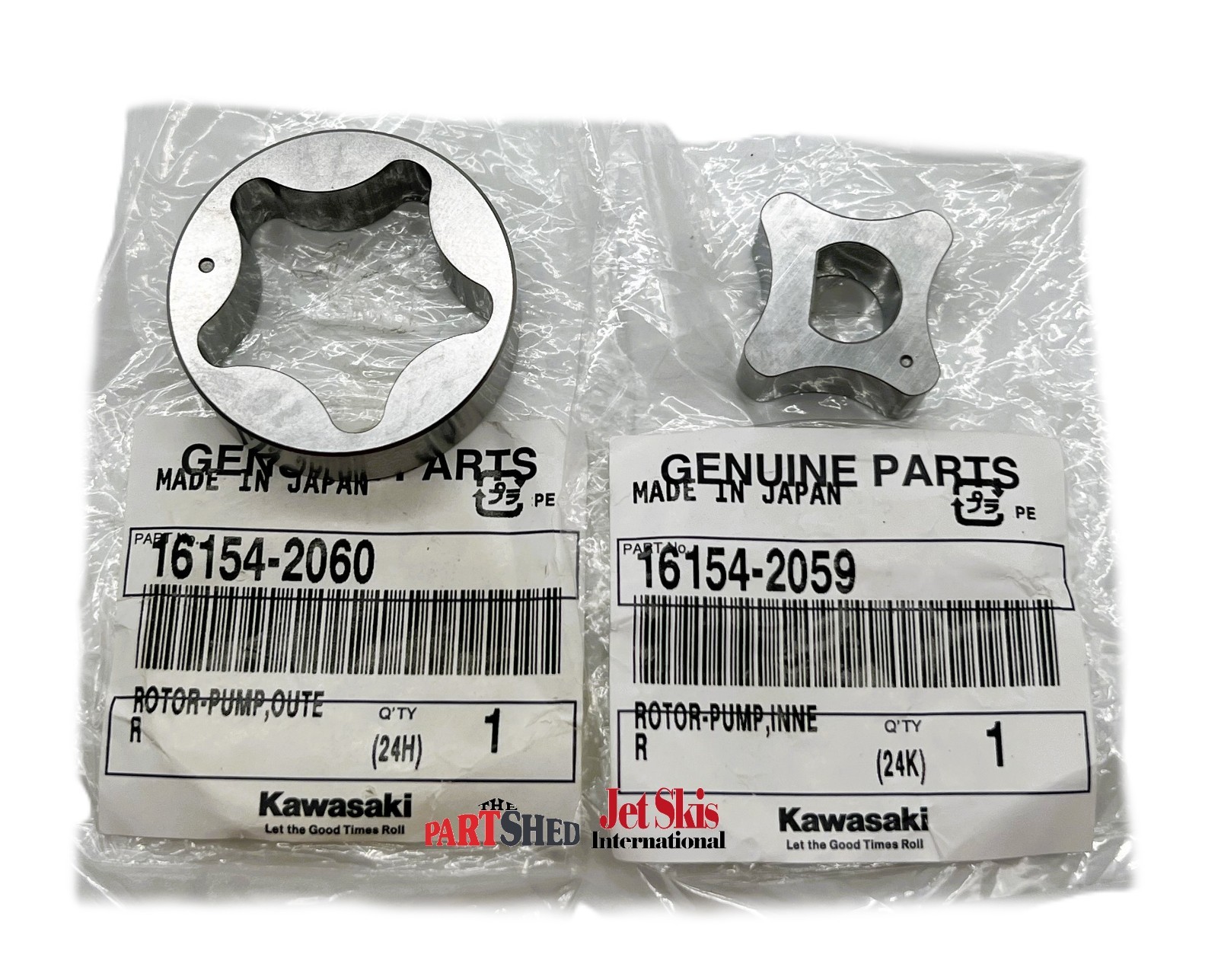 Kawasaki Brute Force 650 750 Prairie Teryx KFX700 Oil Pump Inner Outer Rotor Set