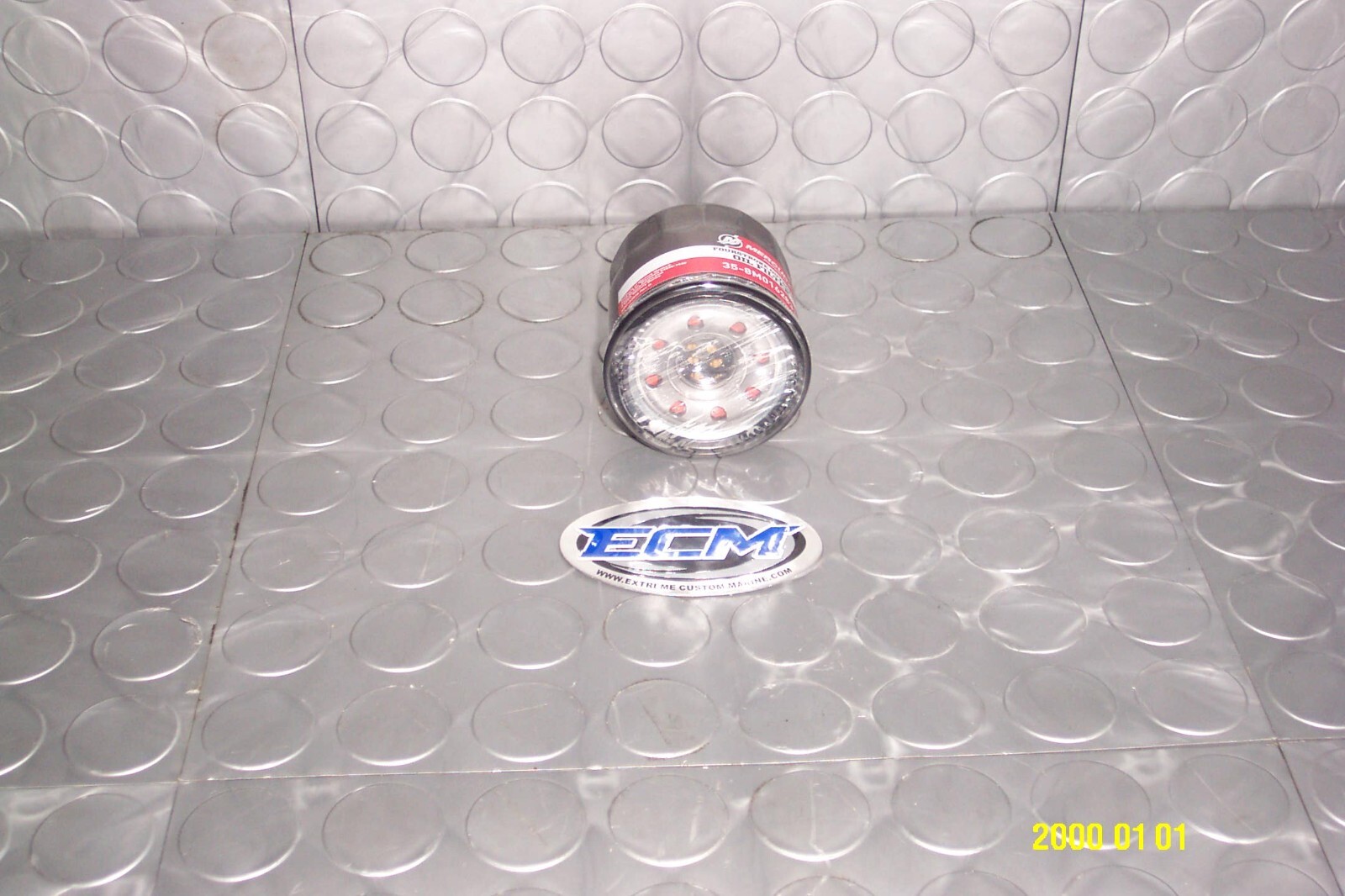 Mercury Marine Quicksilver Oil Filter Assembly 35-8M0162831 35-822626K03 Pair