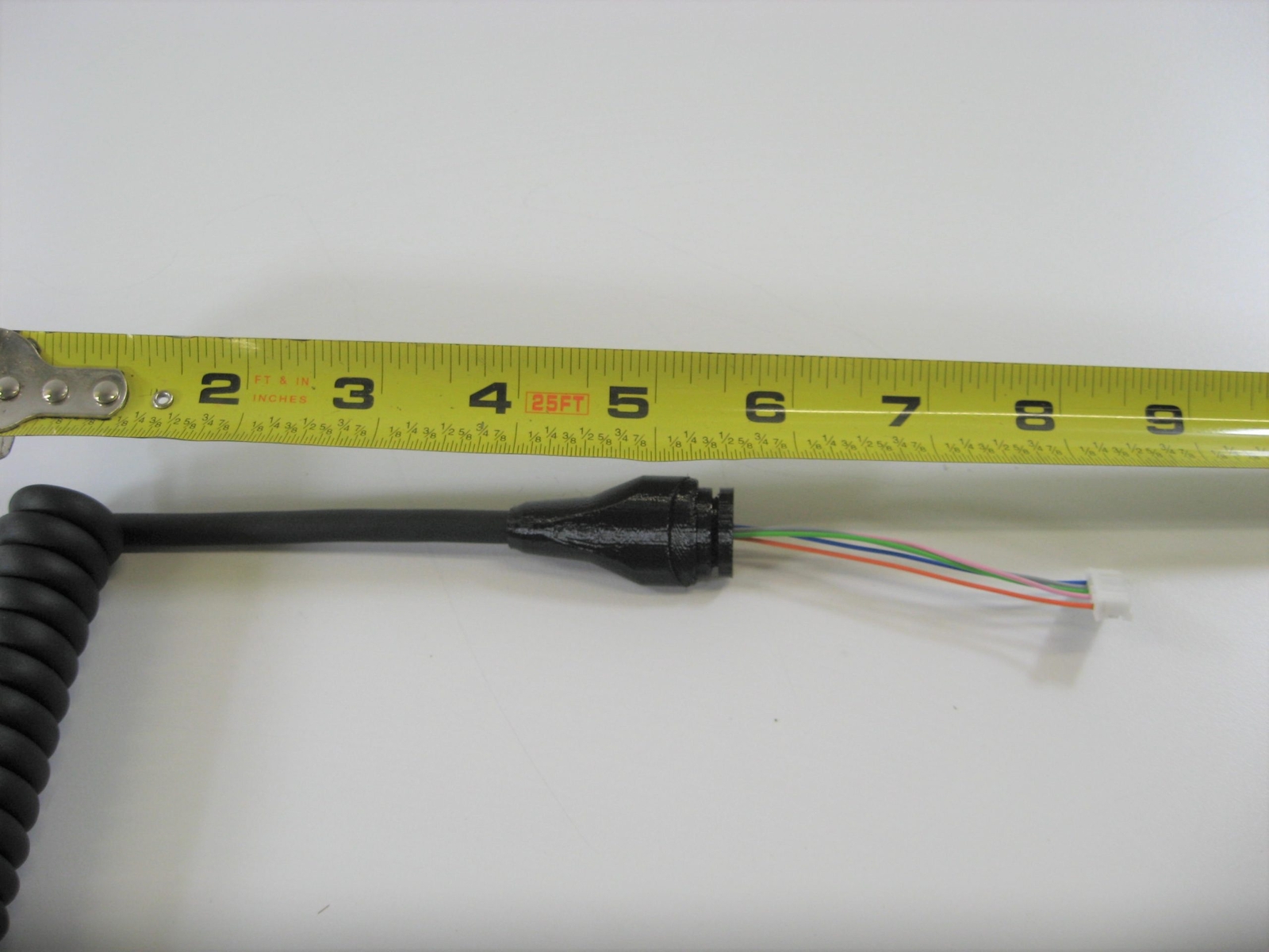 Garmin VHF 200 Replacement Microphone Mic Cord Cable Coiled NEW