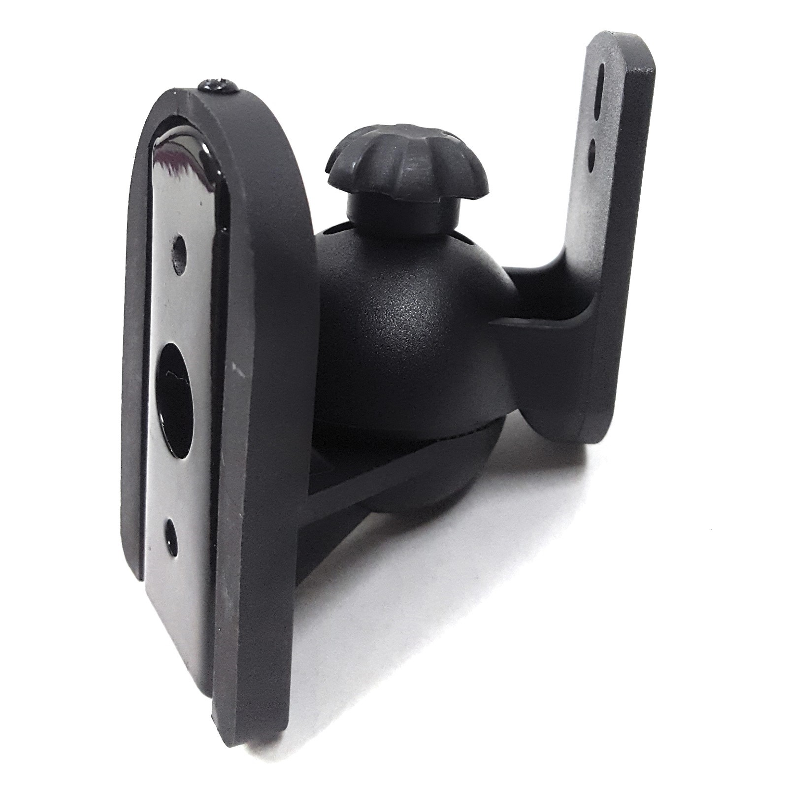 2 Pack Lot (Pair) Universal Satellite Speaker Black Wall Mount Brackets for Bose