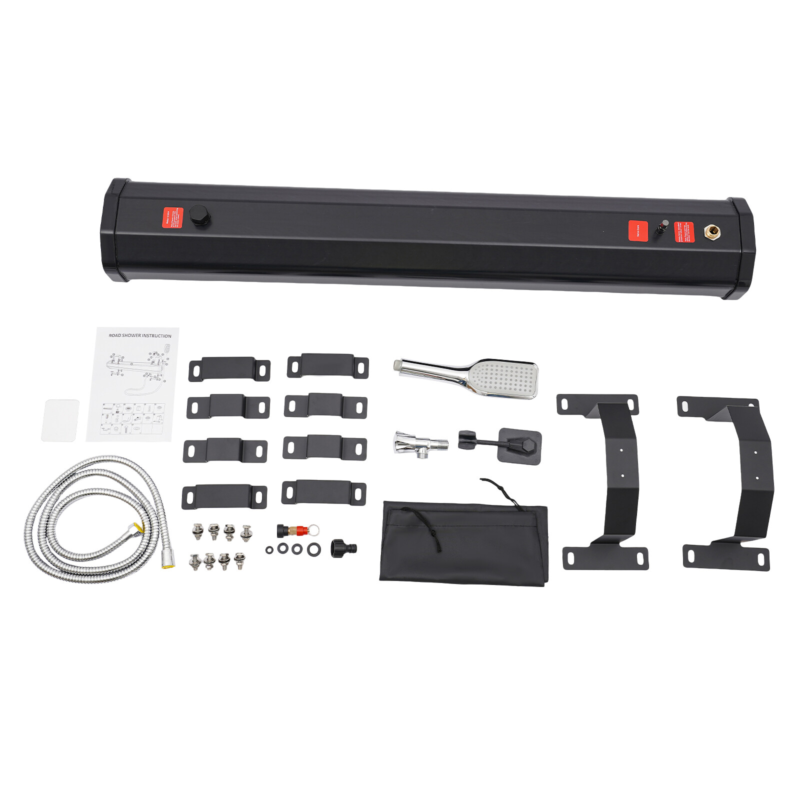 Outdoor Water Supply Water Tank for Camping Roof Rack Mount Road Shower Portable