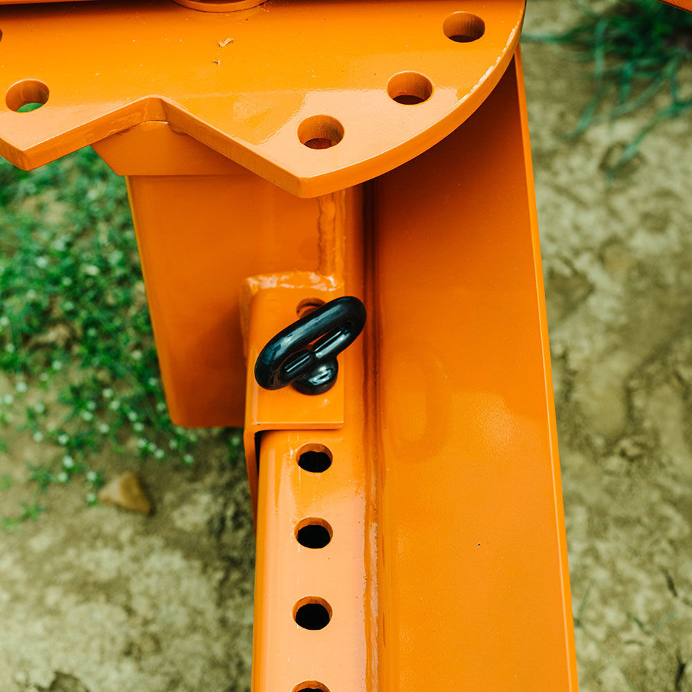 Titan Attachments 3 Point 7.5 FT Rear Blade For Grading And Scraping With Manual