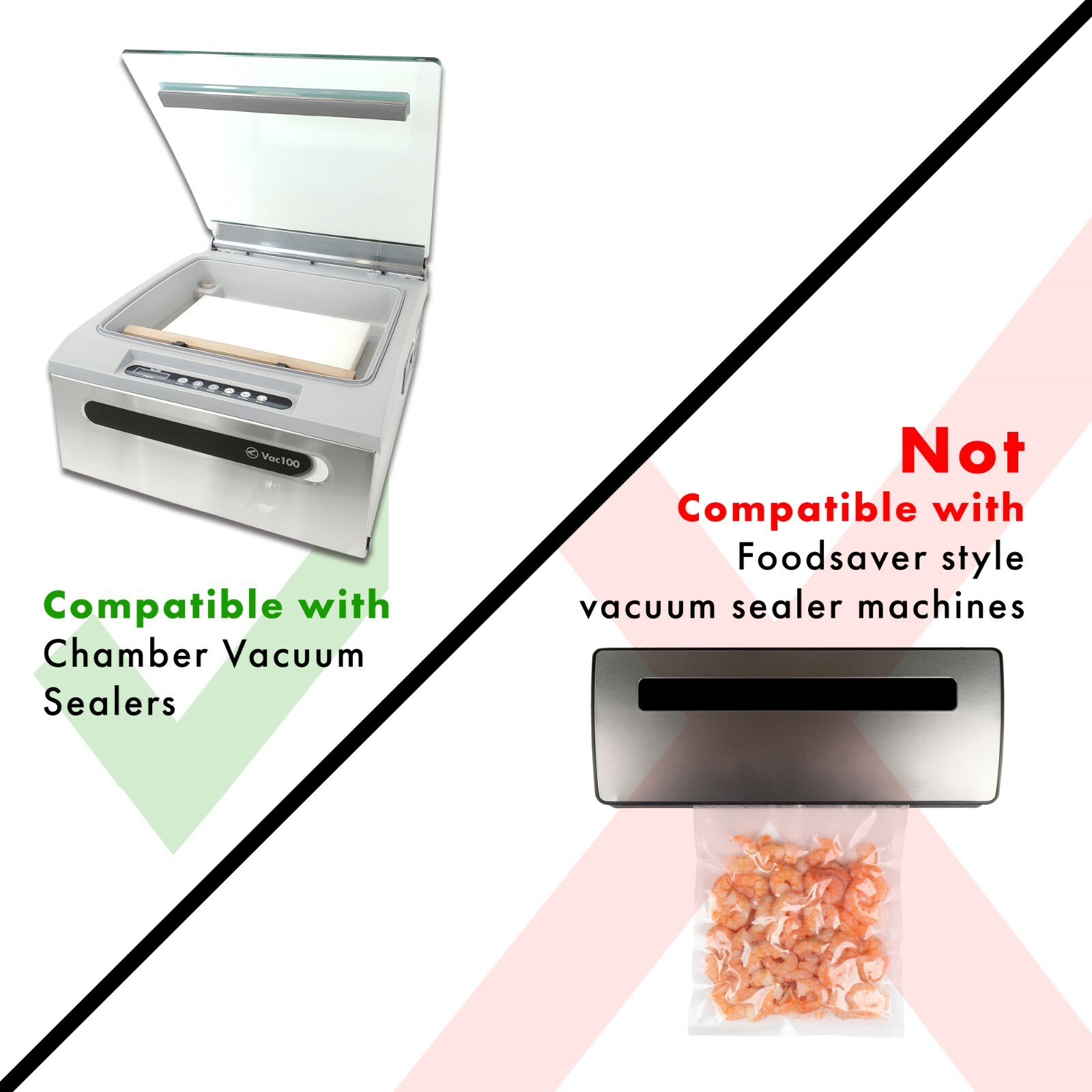 VacPouch - Chamber Vacuum Pouches, 3mil, 500 PACK