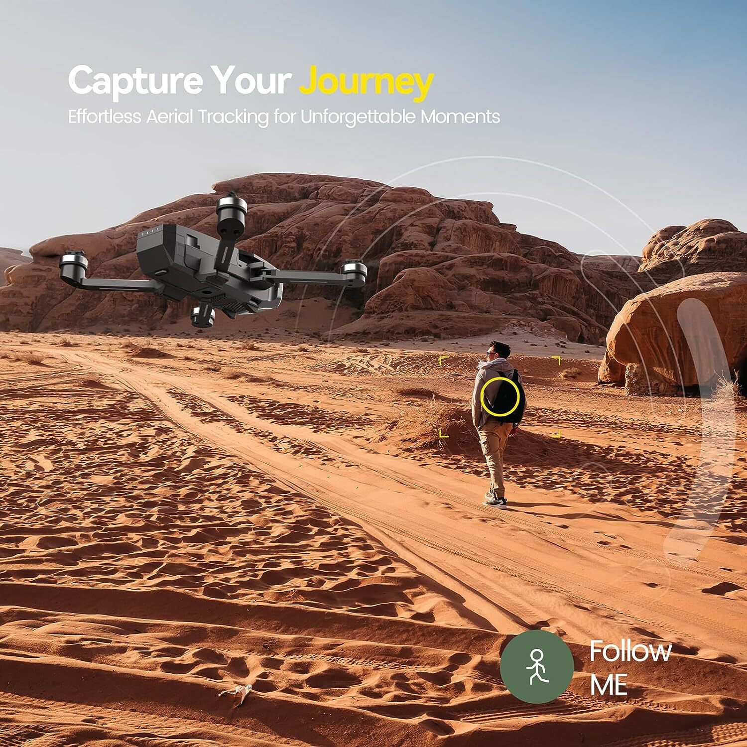 Holy Stone HS720 Foldable RC Drone With 4K HD Camera Brushless 2 Batteries