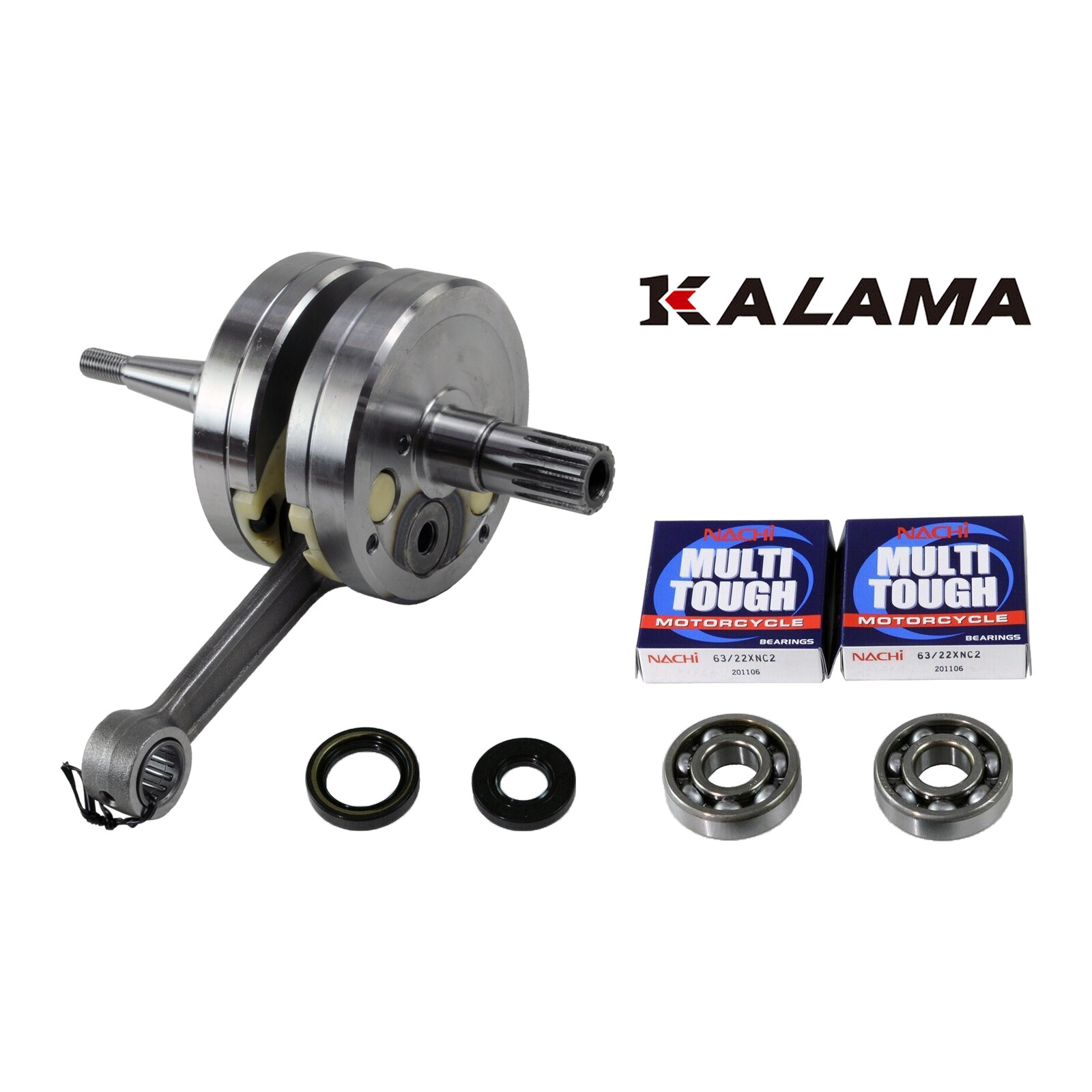 For Yamaha YZ 125 YZ125 Crankshaft Main Bearing Oil Seal Gasket 2001~2004