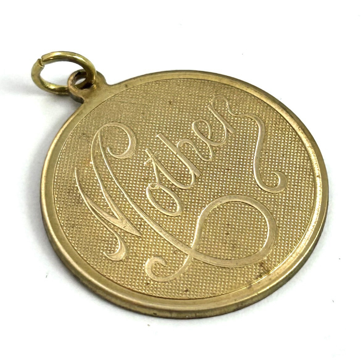 Vintage Charm MOTHER Necklace Pendant Brass Tarnish Vintage Jewelry Gift For Mom