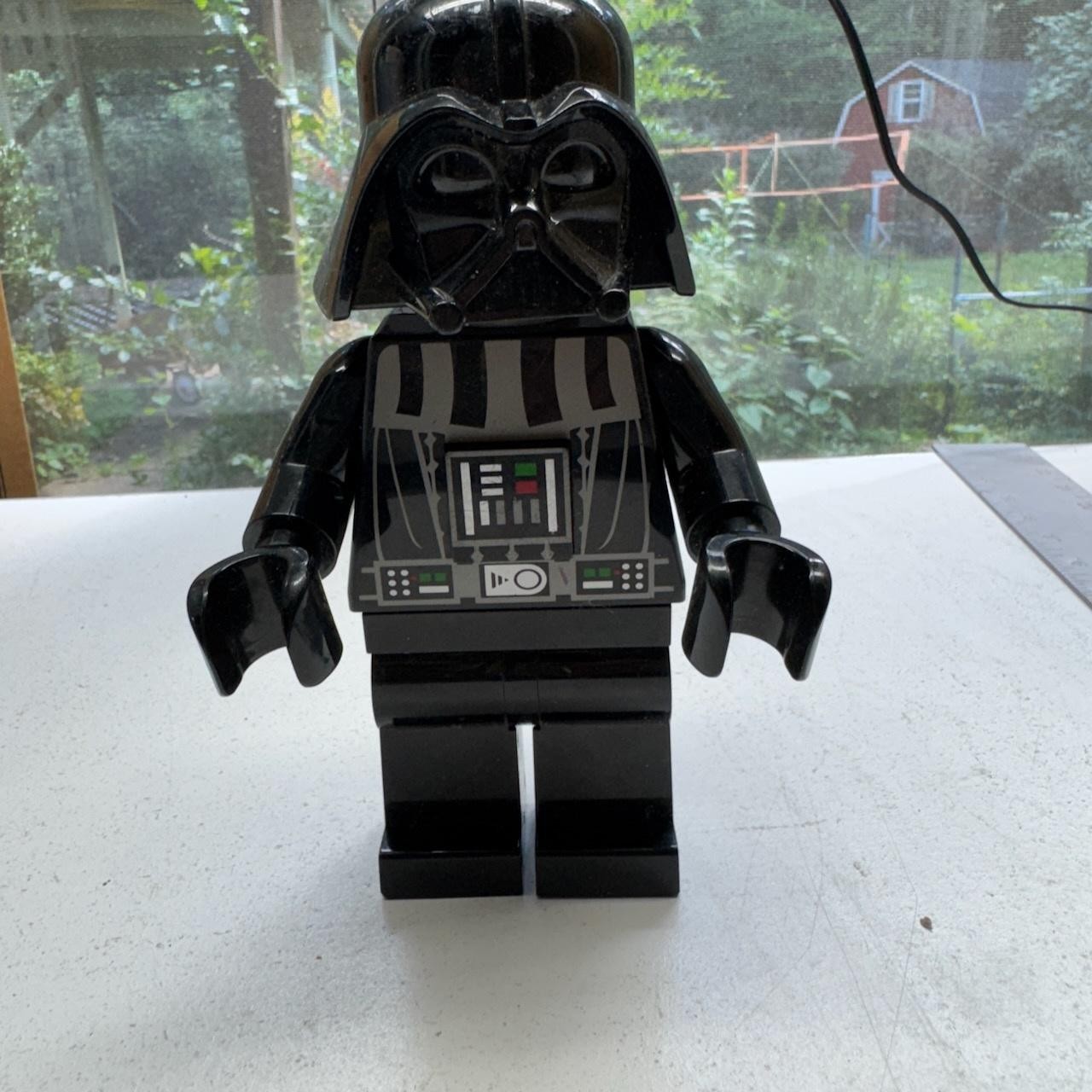 LEGO Star Wars Darth Vader LED Flashlight Figure Large 10" 2011 Lucasfilm Disney