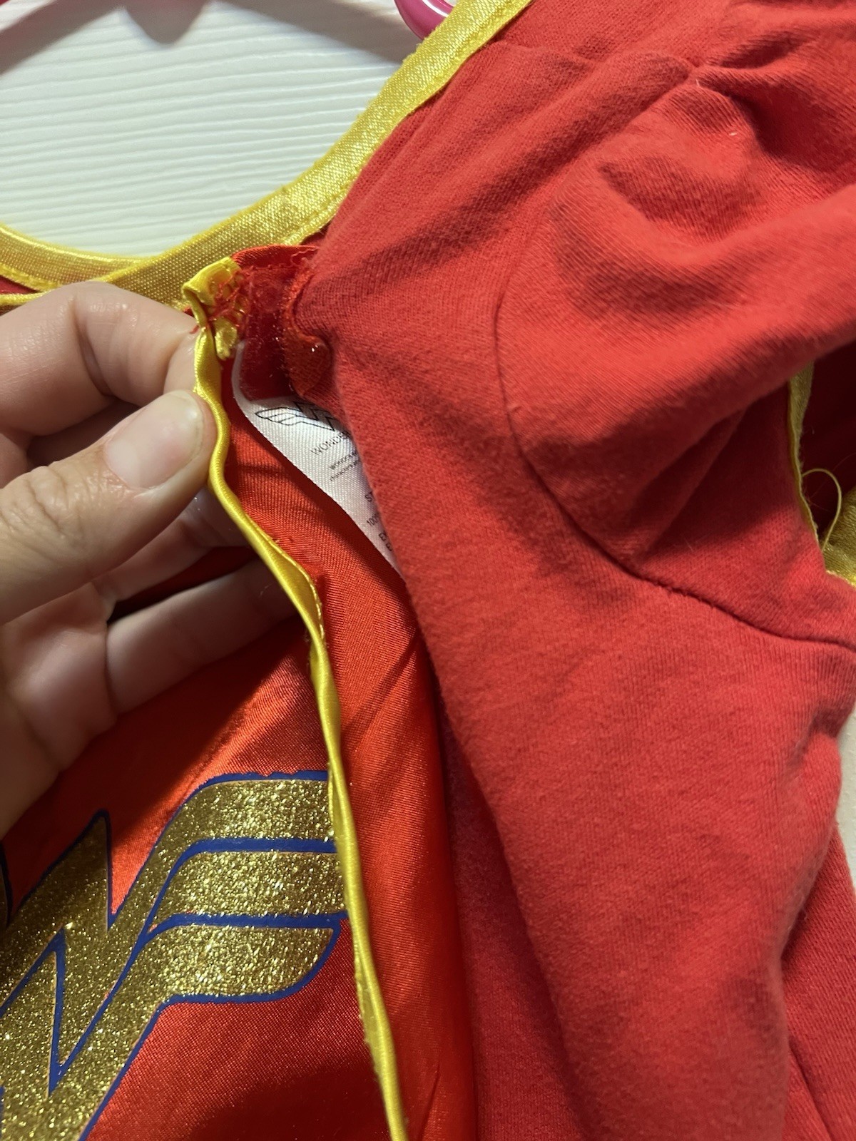 Wonder Woman Kids Dress Costume with Tutu Skirt Toddler 3T Halloween Superhero