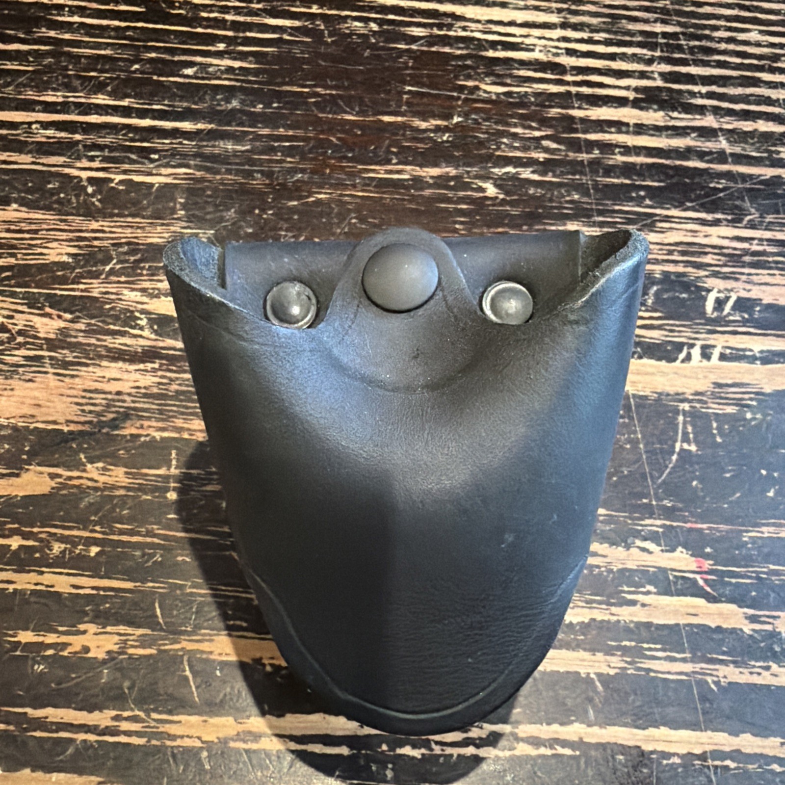 Handcuff Holster, Open Top Hand Cuff Holders for Duty Belt, Handcrafted Leath...