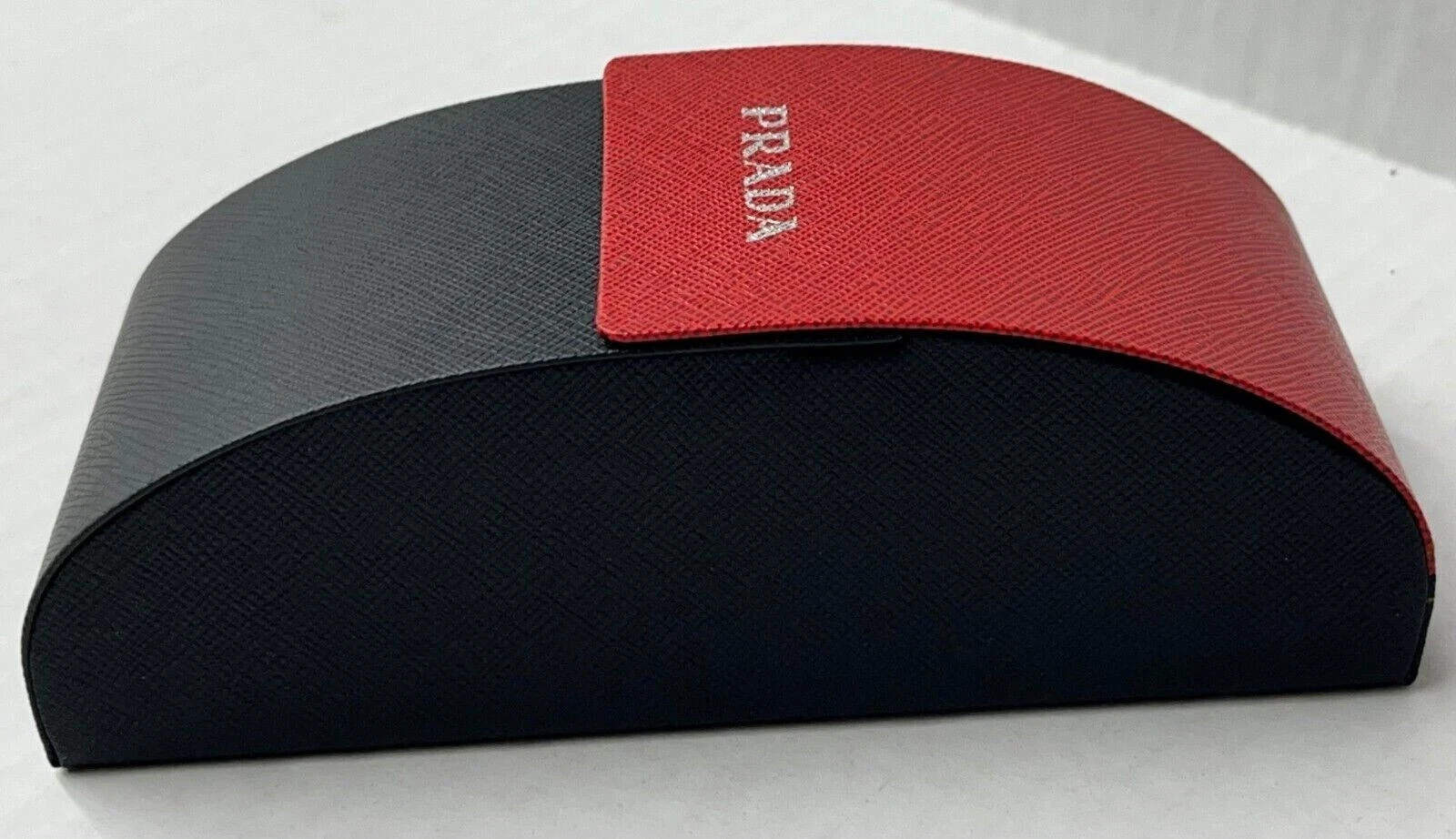 Saffiano Black & Red Hard Case w/ Cloth Prada Sunglasses Eyeglasse