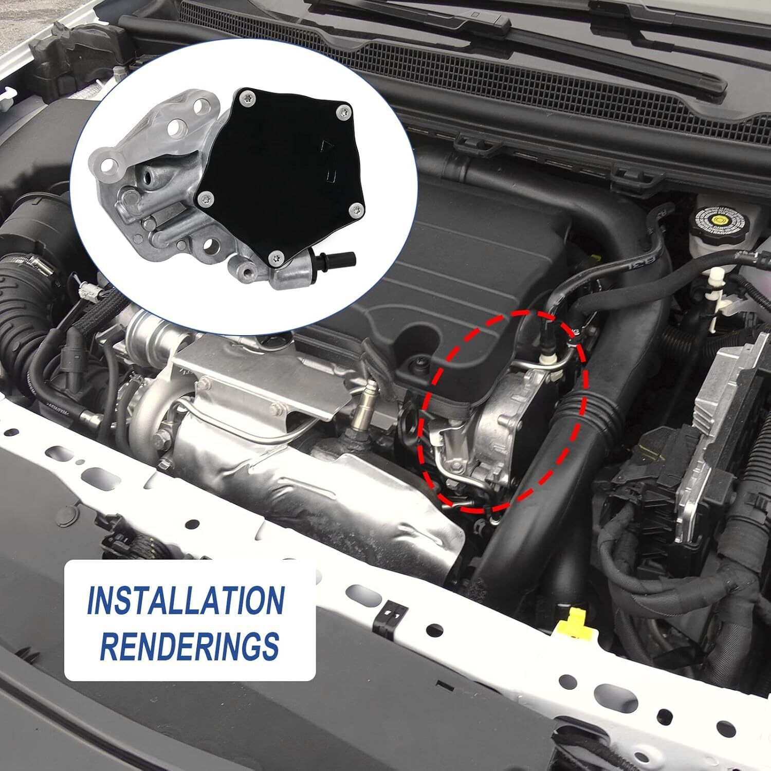 Vacuum Pump 12704586 for 2016-2022 Chevrolet Malibu Trax Spark Cruze 1.4L 1.5L