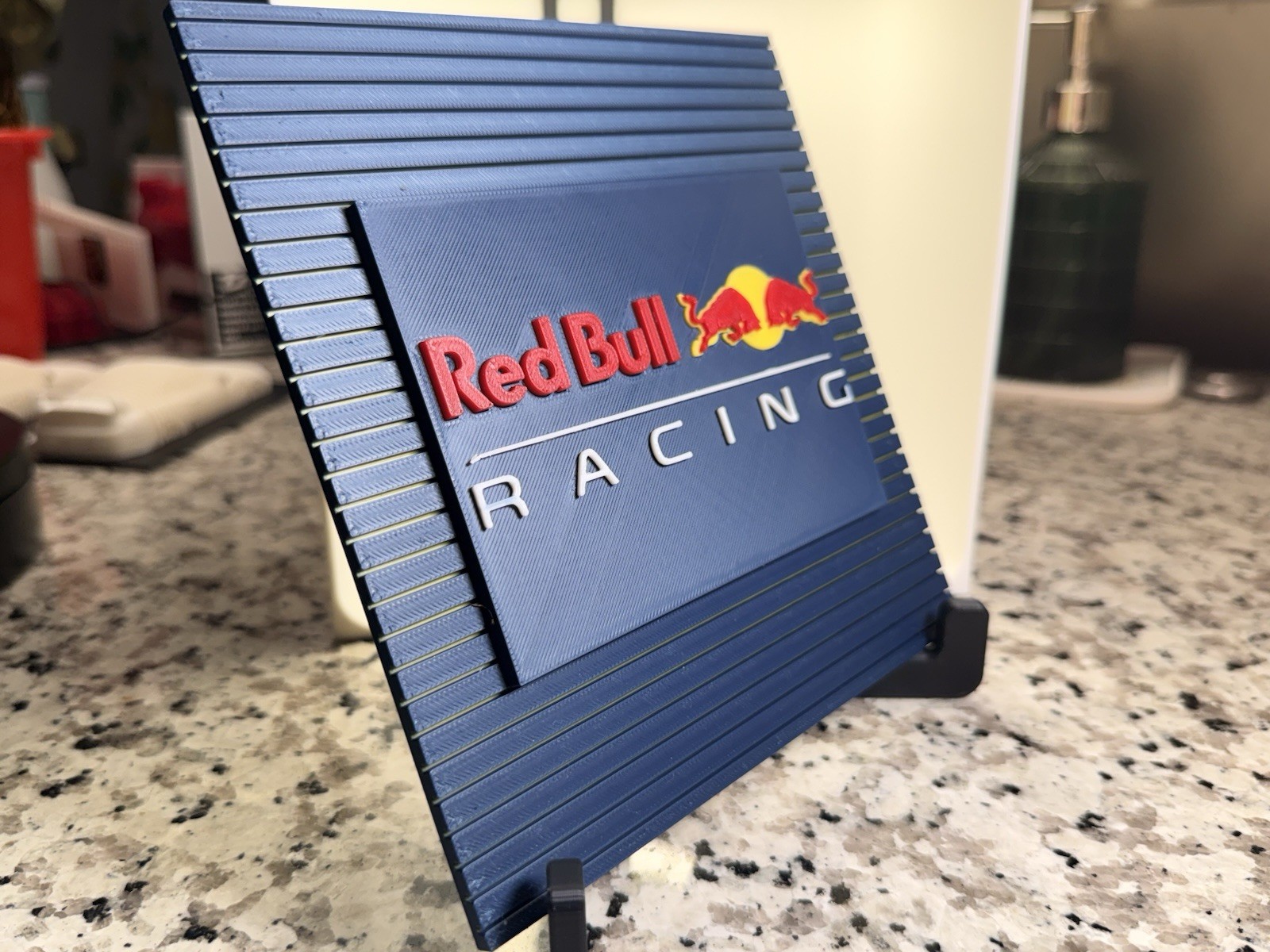 Redbull Racing F1 Team Logo Display Wall Art Decor For F1 Collector Fan Gift