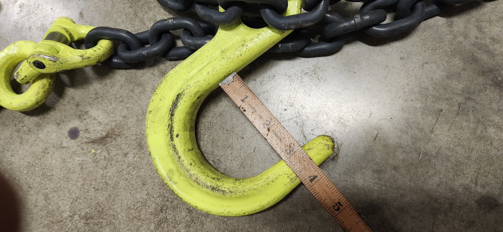 Gunnebo QOF 3/8" Chain 4'-6" Grade 100 4-Leg 22,900 Lb Basket Lifting Sling