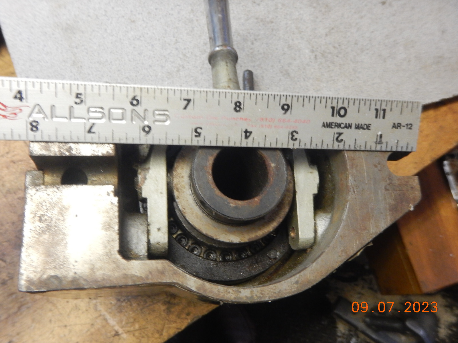 OLDER PHASE II 5C COLLET FIXTURE SPIN INDEX MACHINIST TOOL