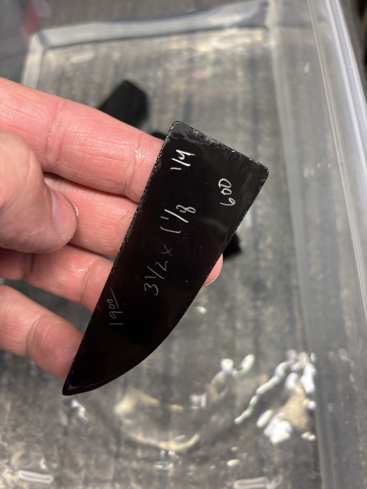 Obsidian Flint Knapping Preform Practice Blank Knife Arrow Head