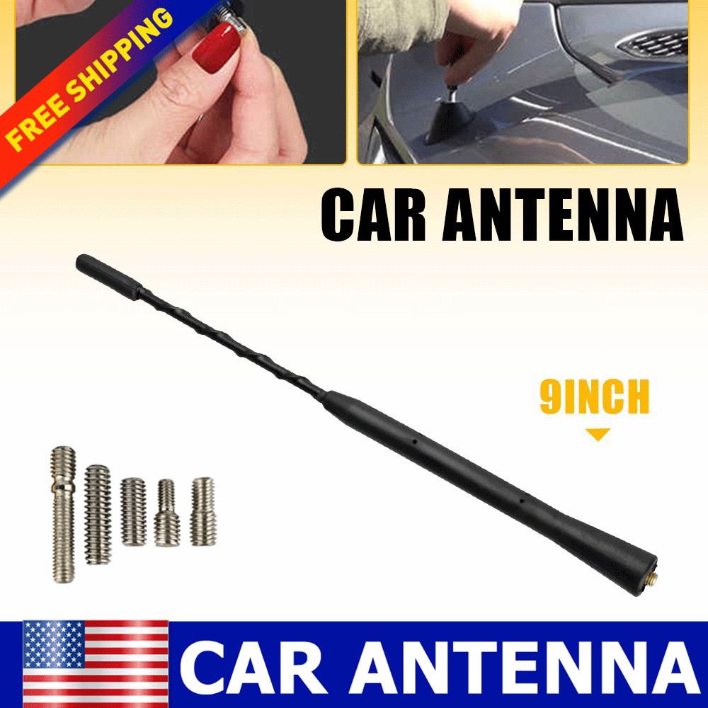Car Radio AM/FM Antenna Aerial Signal Booster Black?Accessories