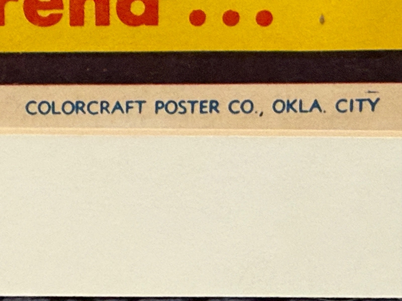 RARE ORIGINAL BAILEY BROS CRISTIANI CIRCUS POSTER 1951 ANIMAL HYPNOTIZER