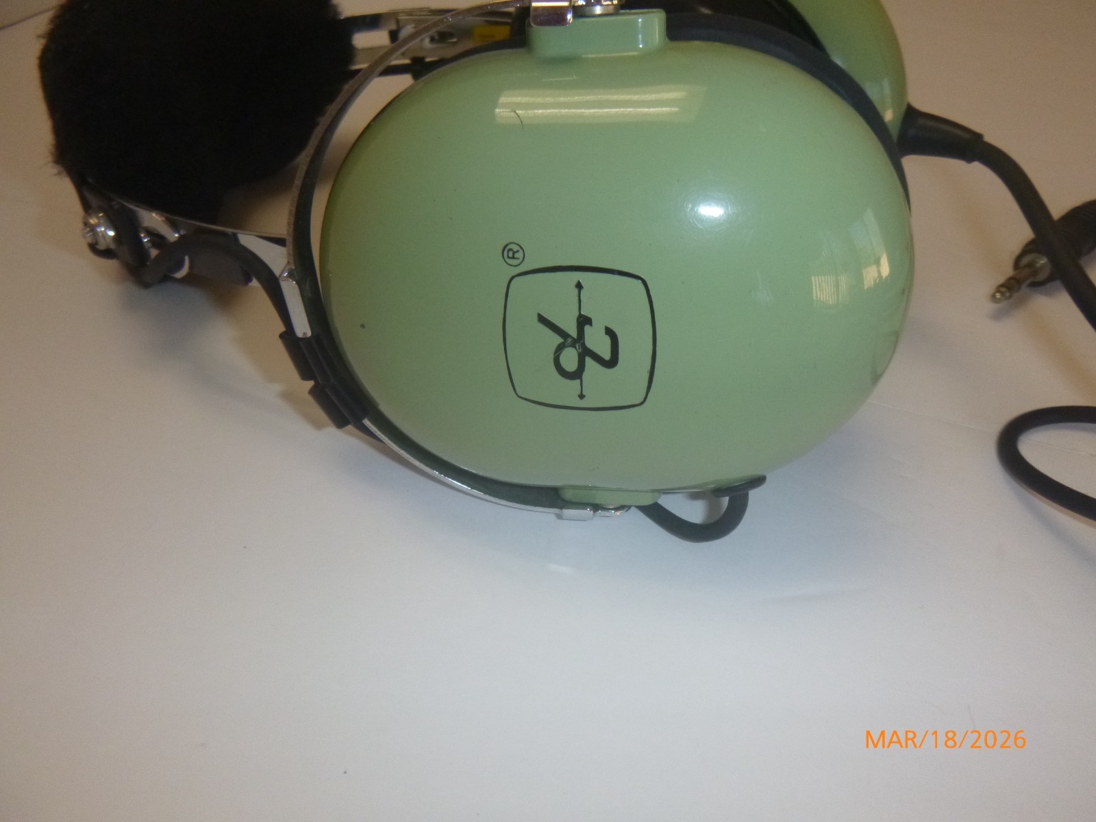 David Clark H10-13.4 Aviation Headset - GA Dual Plugs - Wool Head Cushion