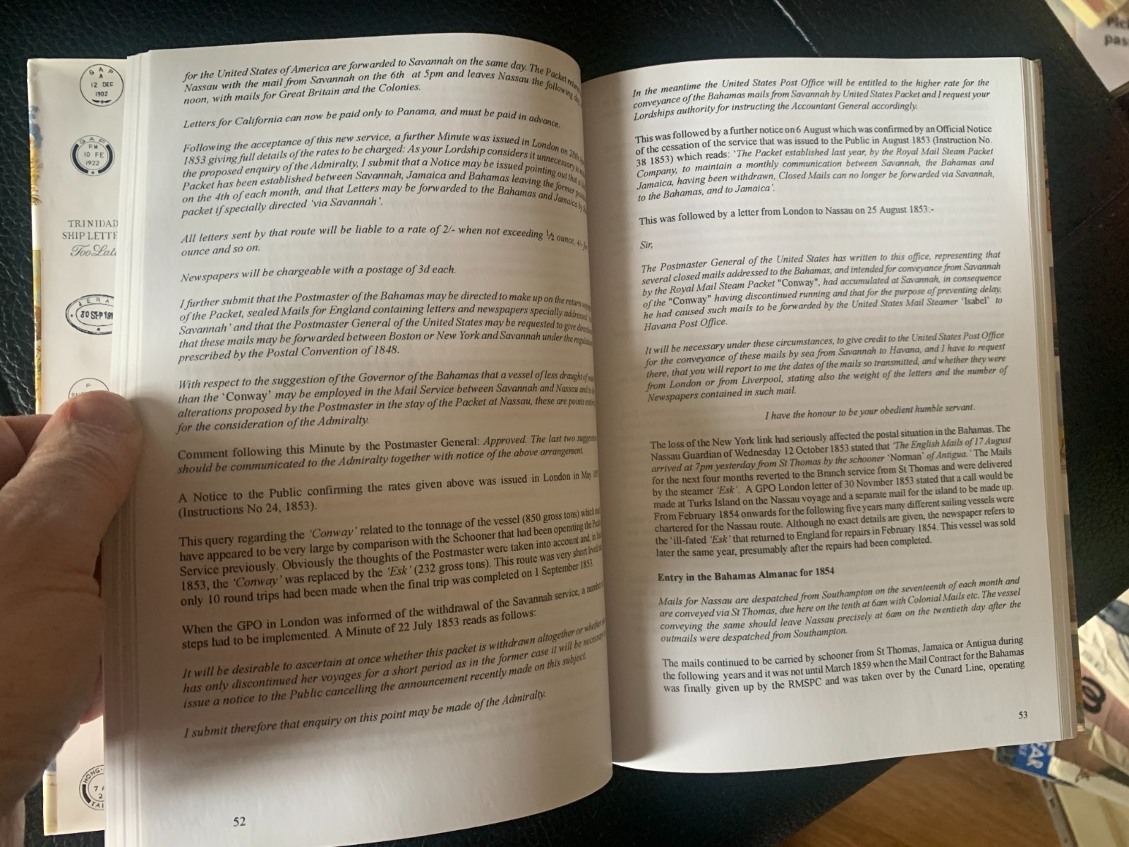 The Postal History of the Bahamas Edward B Proud philately Caribbean