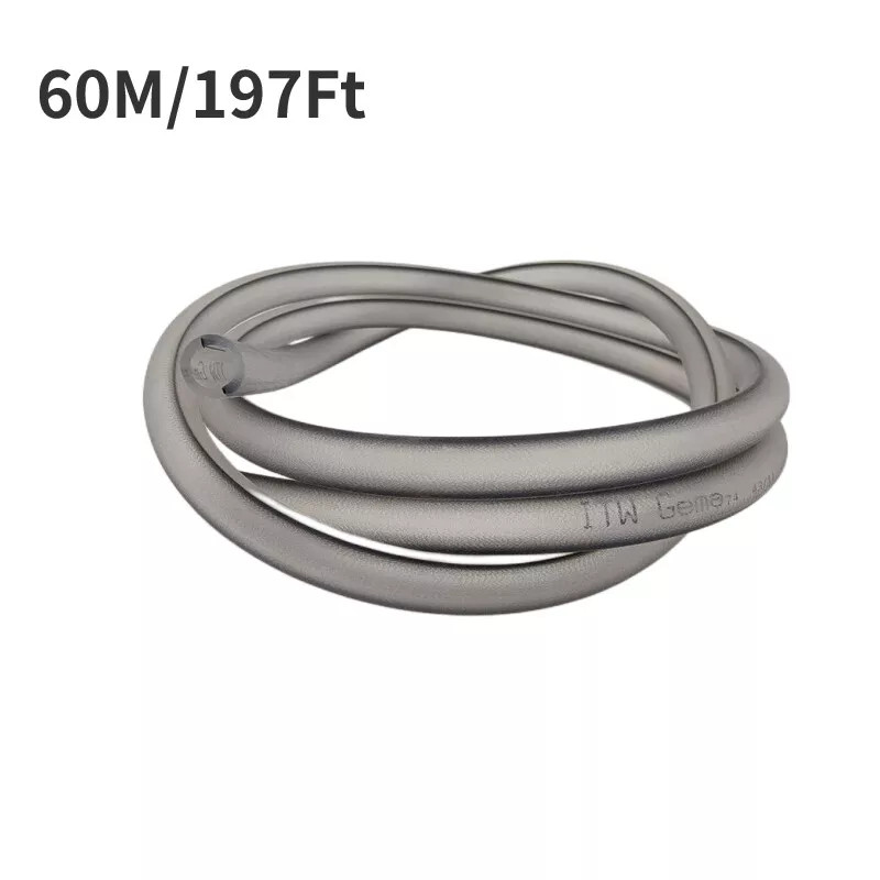 60M 197Ft 11~16mm silicone Conductive Powder hose for Gema Powder coating system