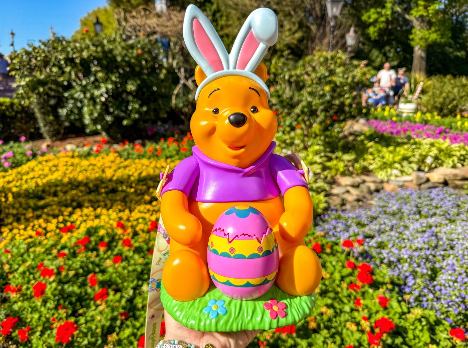 Disney Parks 2026 Winnie the Pooh Piglet Easter Spring Popcorn Bucket IN HAND