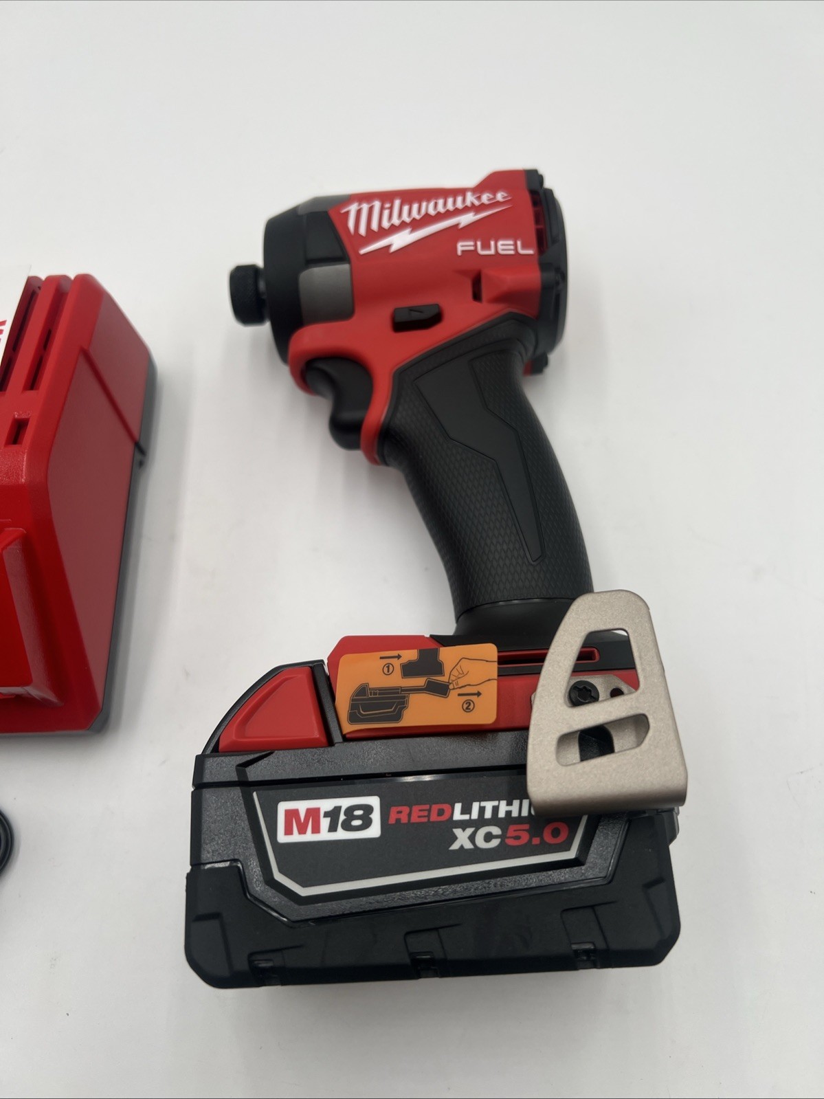Milwaukee 2953-20 FUEL Brushless Cordless 1/4" Hex Impact Driver w/ 5ah Battery