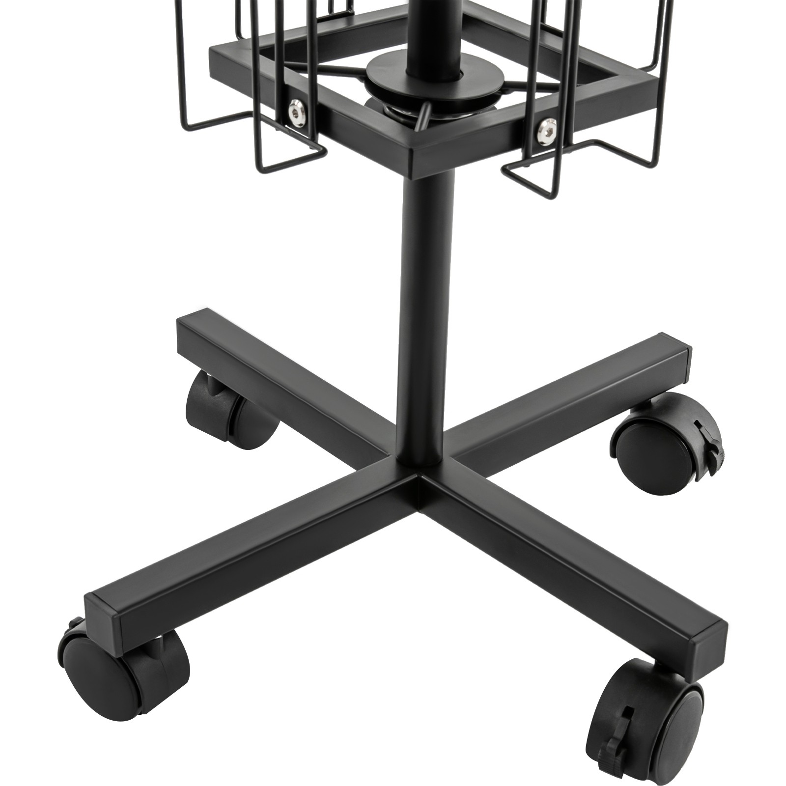 Rotating Greeting Card Rack, Display Stand Spinning, Pocket Rotating Holder