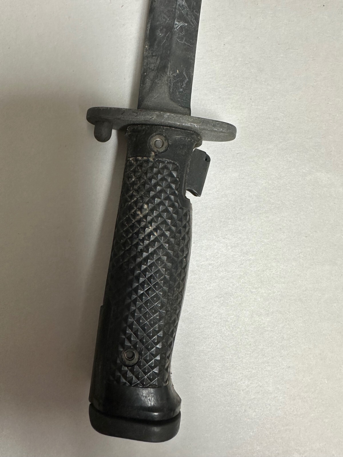 US GI M1 GARAND M5A1 BAYONET WITH M8A1 SCABBARD. SOLD "AS IS".