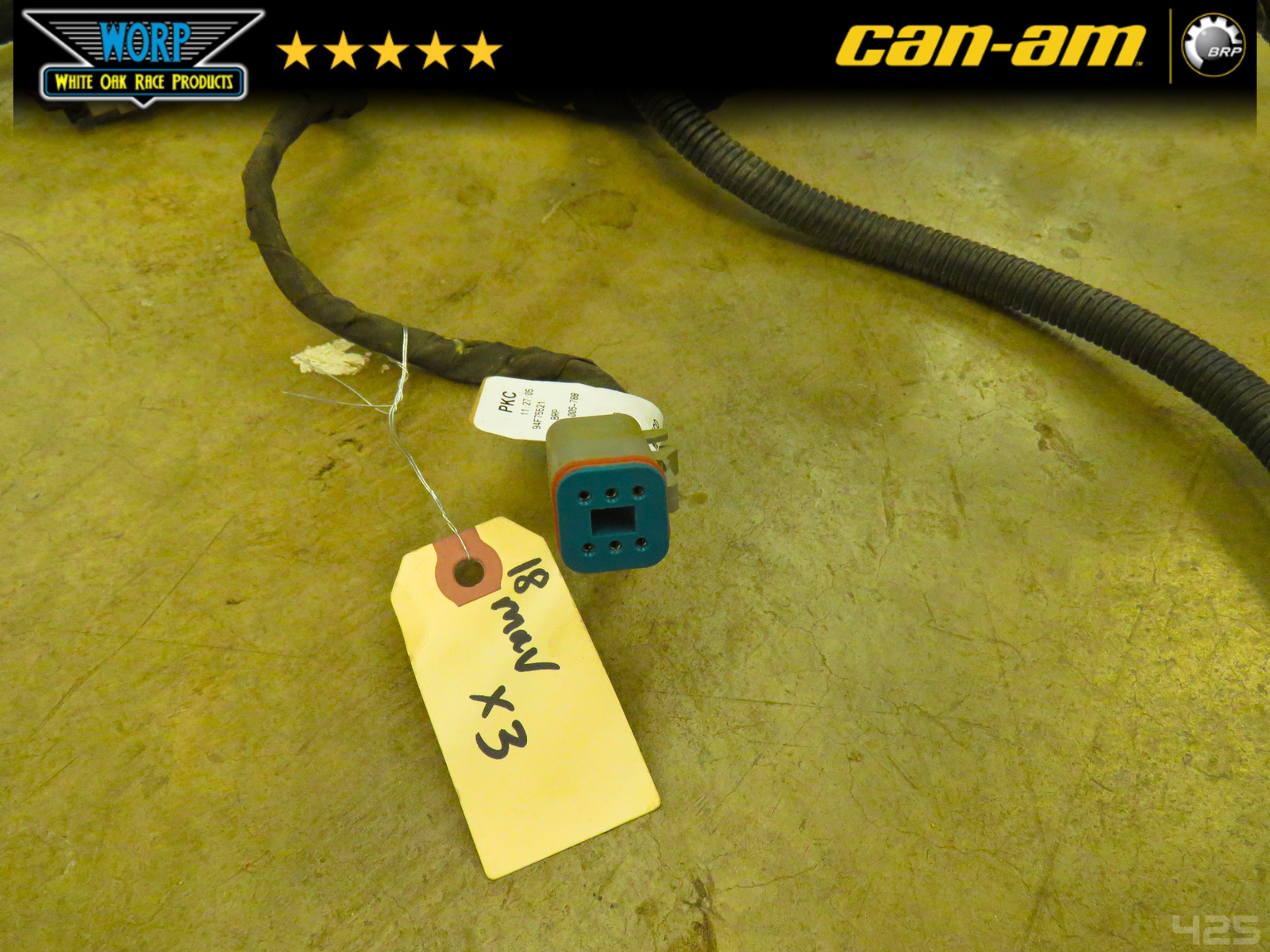 GENUINE OEME 2018 CAN AM MAVERICK X3 WIRE HARNESS WIRING LOOM LEAD PLUGS CORDS