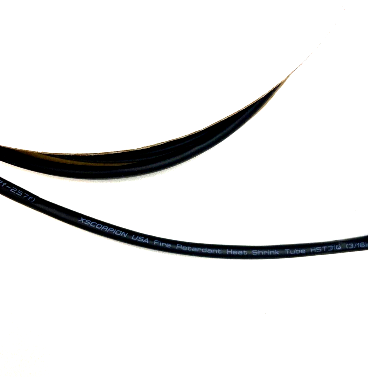 3/16" Heat Shrink Tubing 100ft. w/ text 2:1 Marine Grade Wire Sleeving Cable