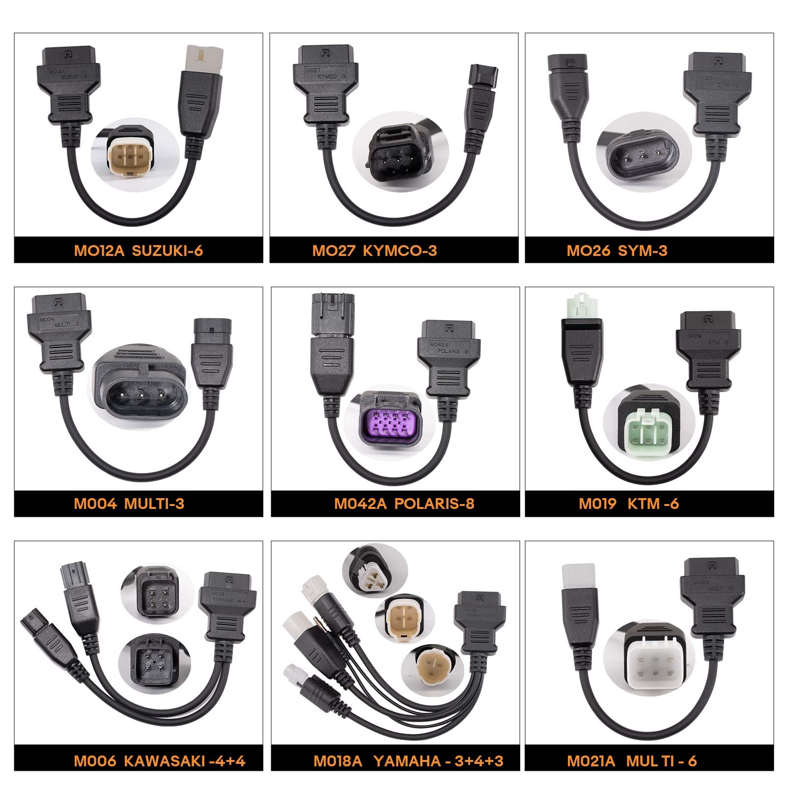 OBDSTAR MOTOMASTER STD Motorcycle Diagnostic Scanner IMMO E-CU Flasher Data Flow