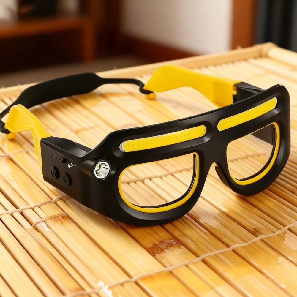 5 Modes LED Glasses Headlights Safety Eyeglass Lamp Work Lights Cycling