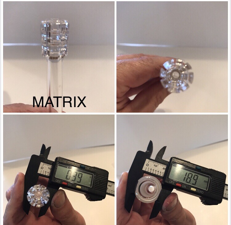 14mm Glass Downstem Premium Perc 3” 4” 5” Inch Multiple Types Mix And Match