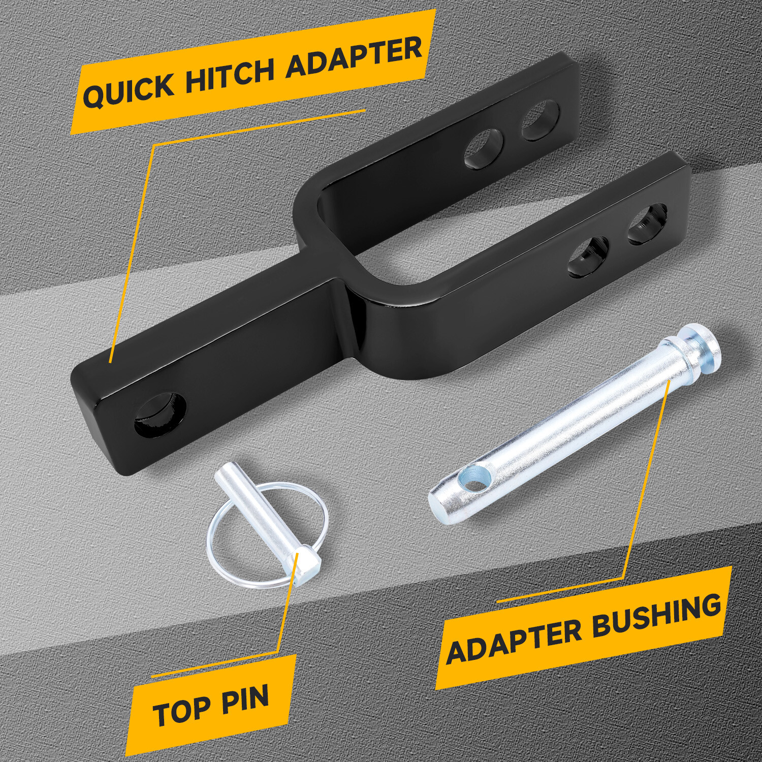 3 Point Versatile Quick Hitch Adapter Fit for Category 1 Quick Hitch