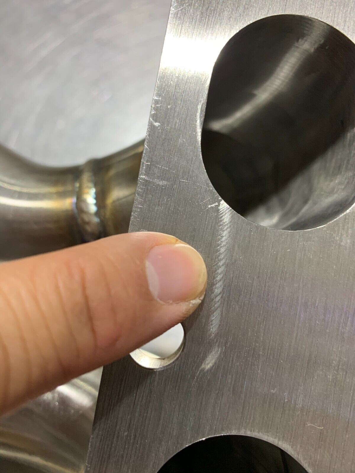 1320 Performance B series Top mount turbo manifold T3 flange 44mm WG BLEMISH