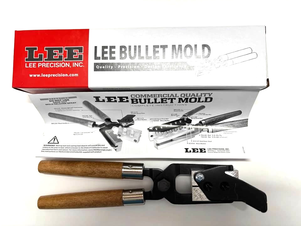 Lee 92043 2 Cavity Bullet Mold for 9mm Luger, 38 Super, 380 ACP 356-147-TC 147gr