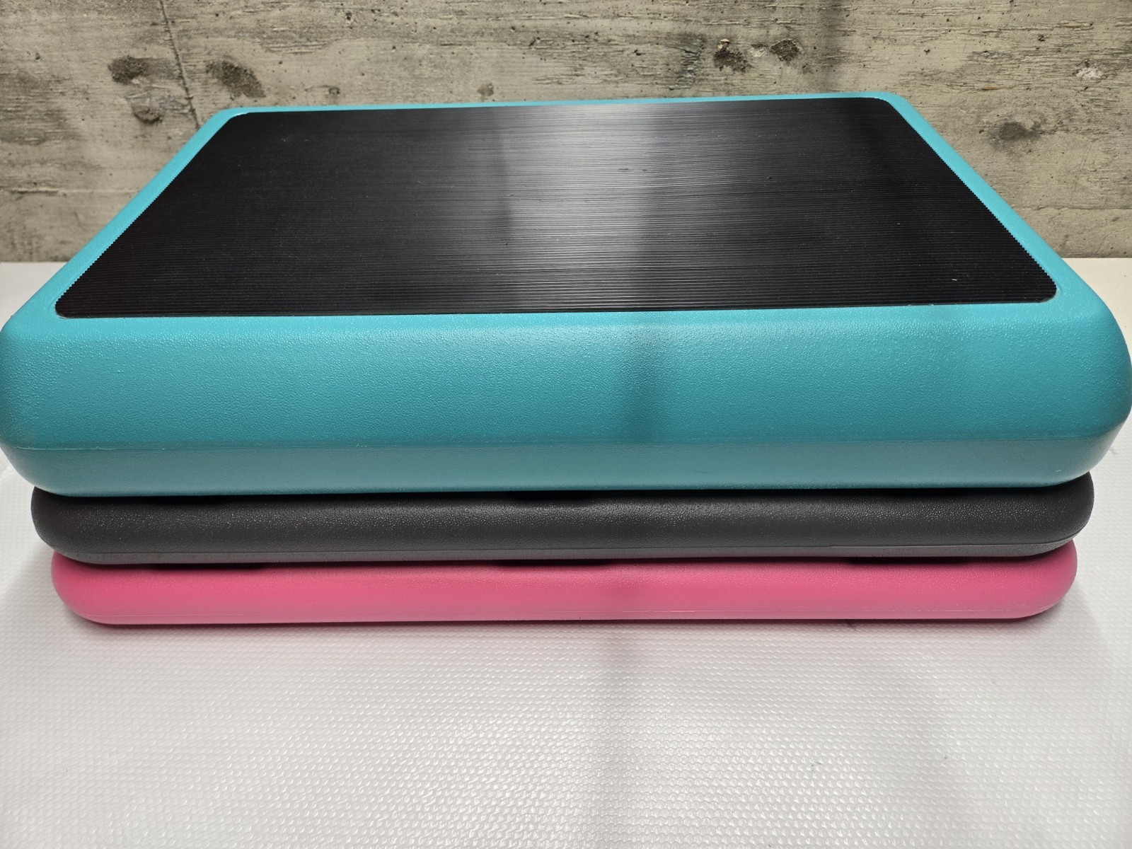 Fitness Quest Jane Fonda Step Aerobic Exercise - 3 Tier Risers 1990s