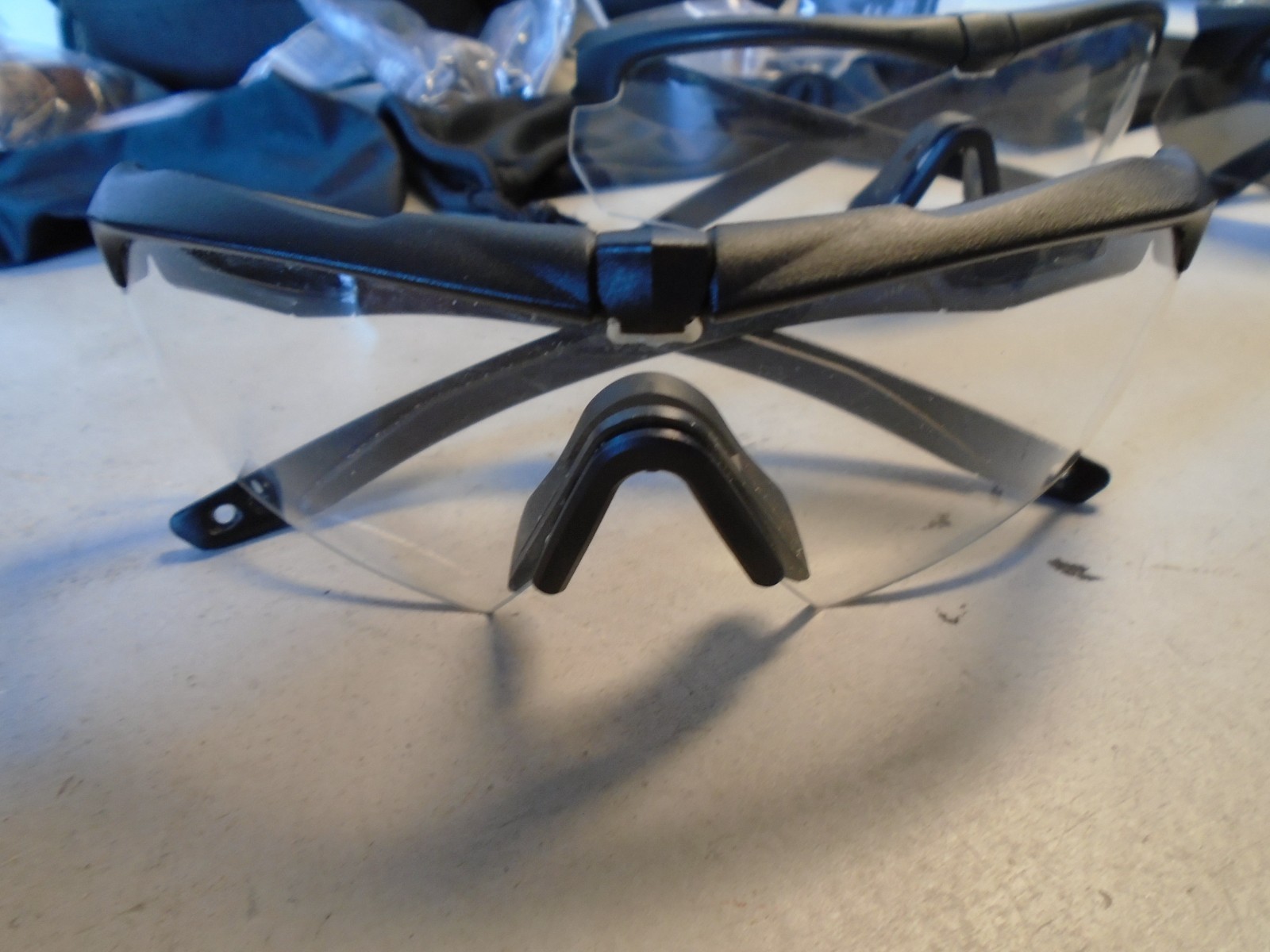 USGI ESS Lot Of 6 Apel Ballistic Glasses w/ Extra Lenses & 4 Cases