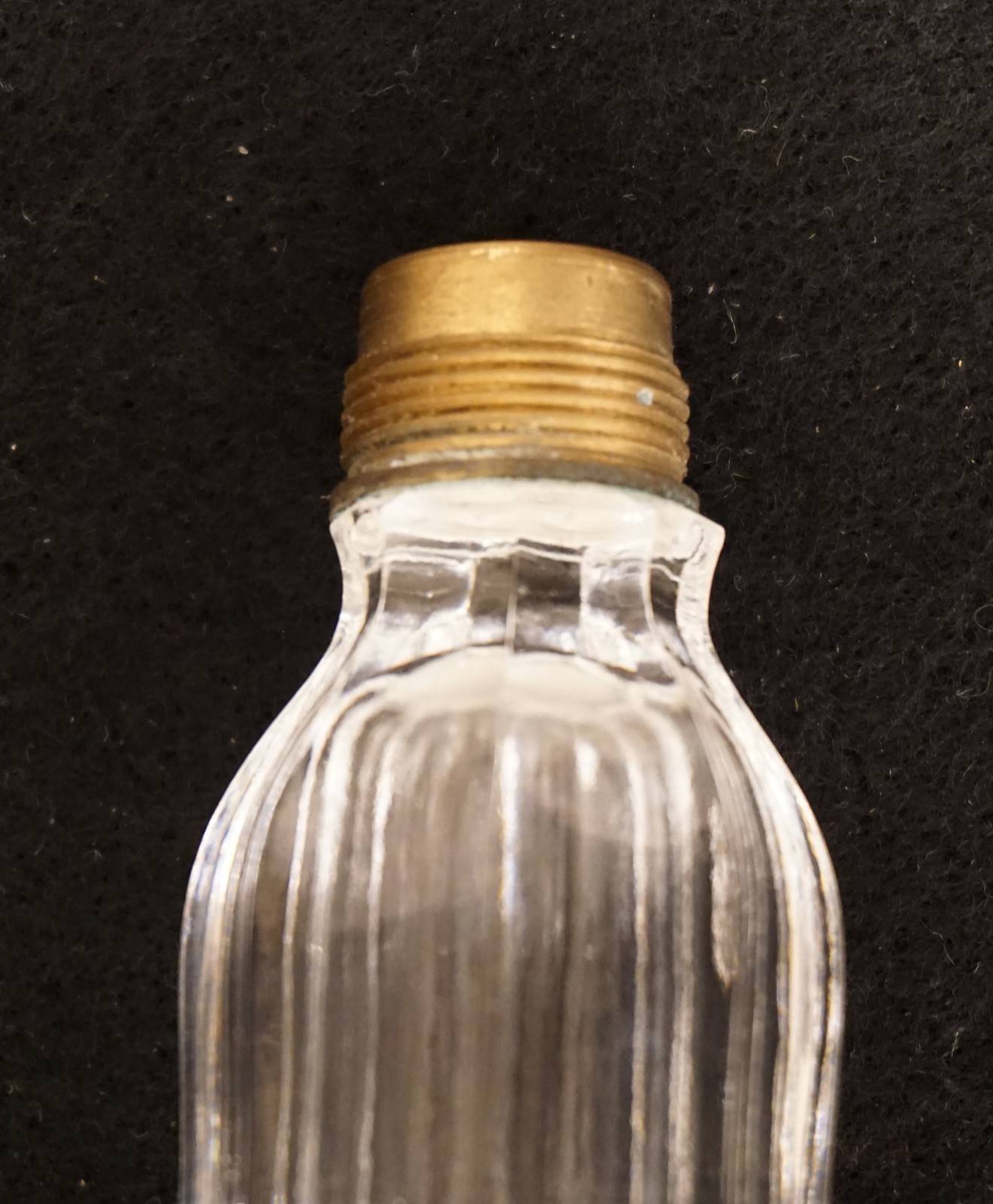 Antique Baccarat chandelier cup/lighting part/Hand Cut/France C.1900/Crystal