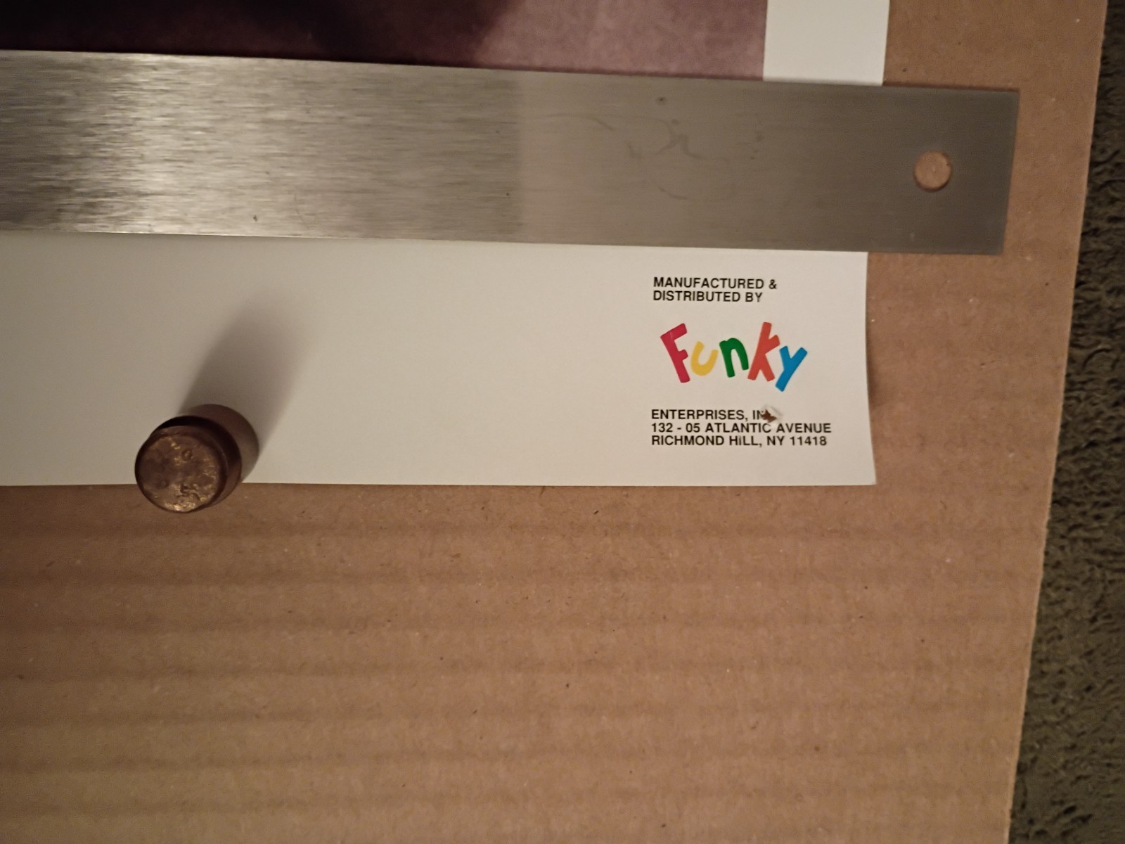 Vintage Bob Marley "SMOKE" Poster #3388 ©1994 Bob Marley Music Inc. & FUNKY Ent.