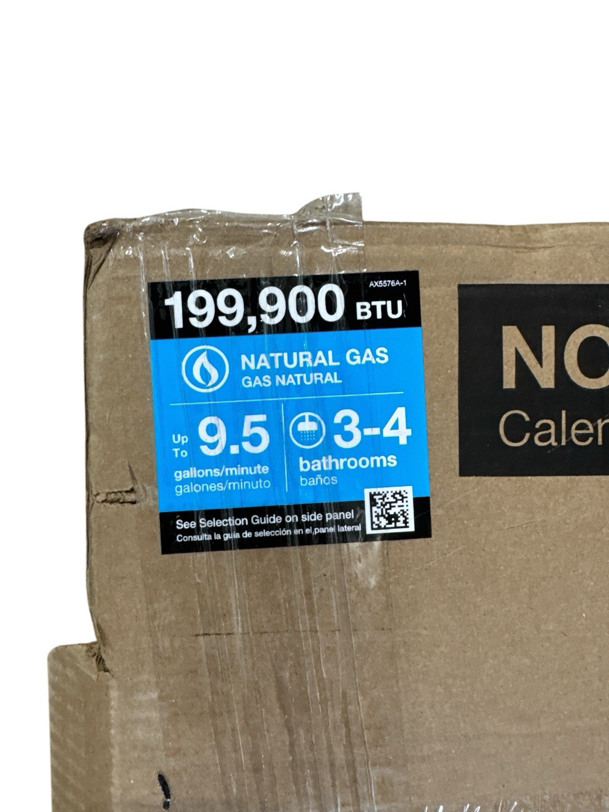 Rheem Natural Gas Indoor Tankless Water Heater SMART 9.5 GPM ECO200DVELN-3 (OB2)