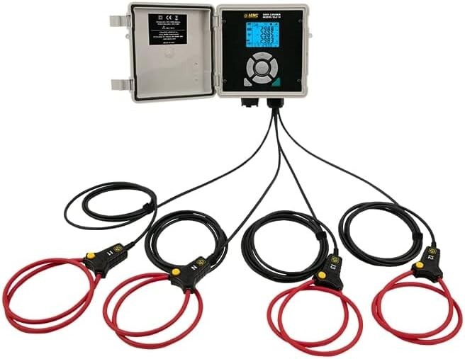 Data Logger AEMC DL914 Monitor & Record Electrical Power, 4 channel 3000 Amps/ch