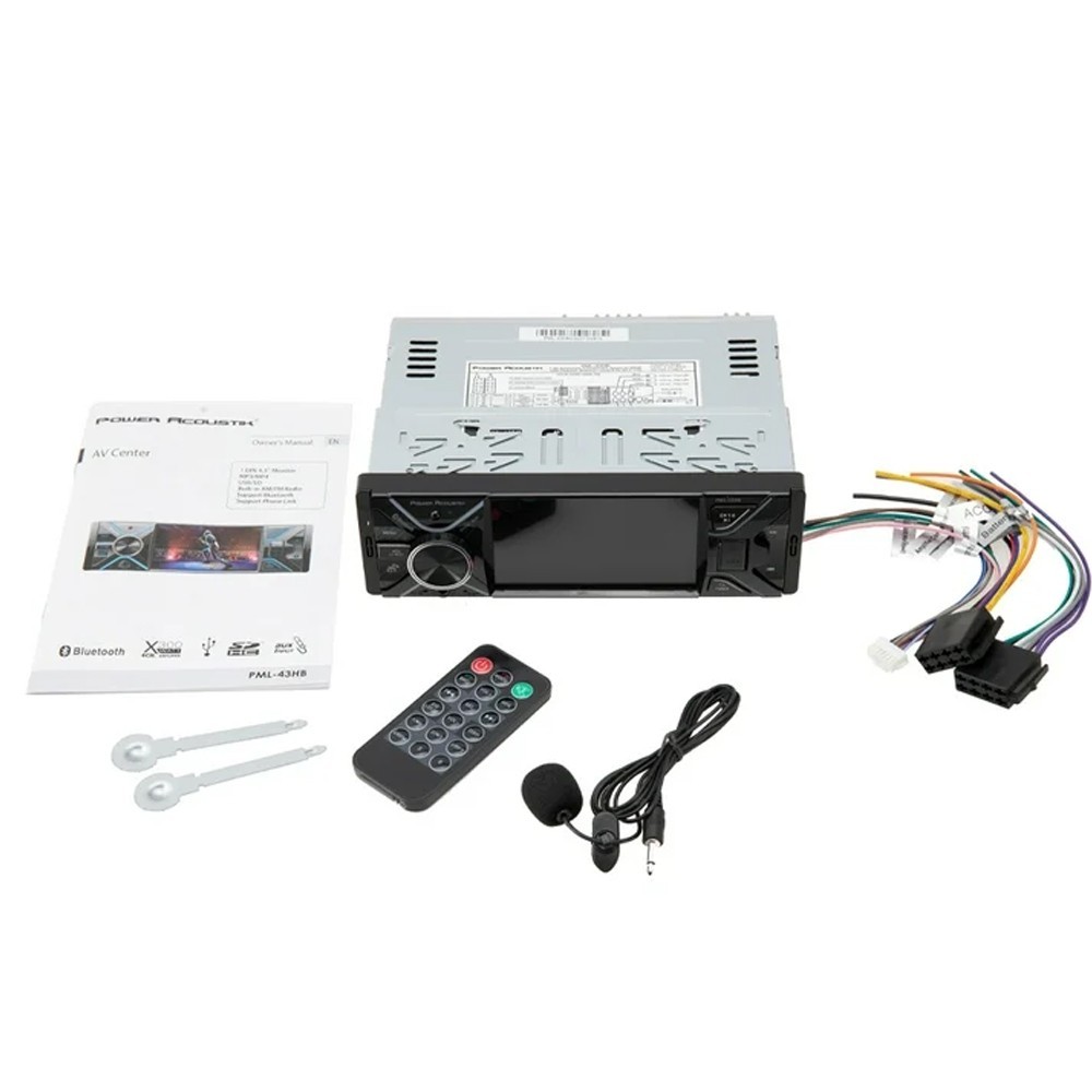 4.3" LCD PML-43HB Bluetooth AM/FM Radio Car Stereo for 1982-1989 Chevy S-10