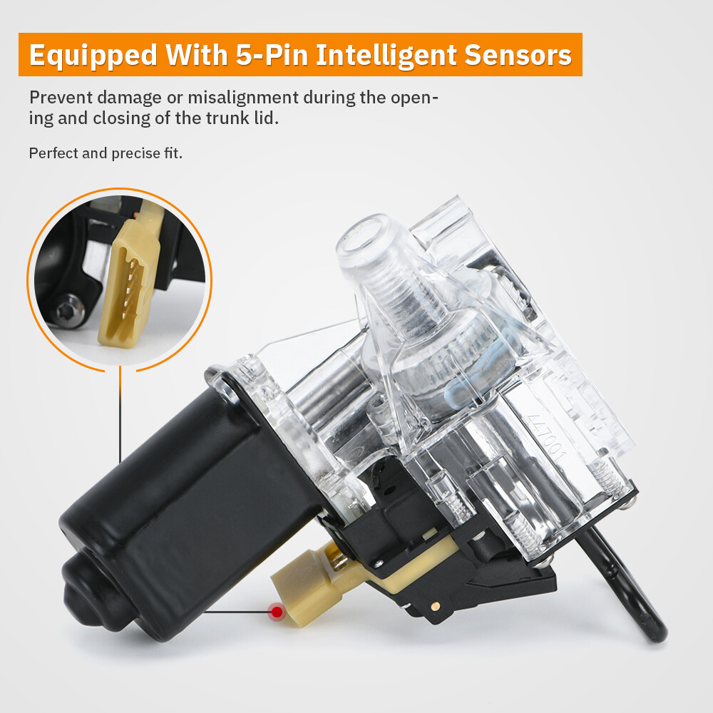 For 89-02 Cadillac Power Trunk Lid Hatch Relay 5-Pin Pull Down Motor Assembly