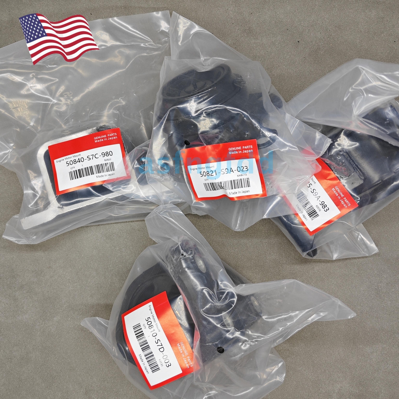 OEM 4PCS Engine Motor & Trans Mount Fits For 2002-2006 Honda CR-V 2.4L Automatic