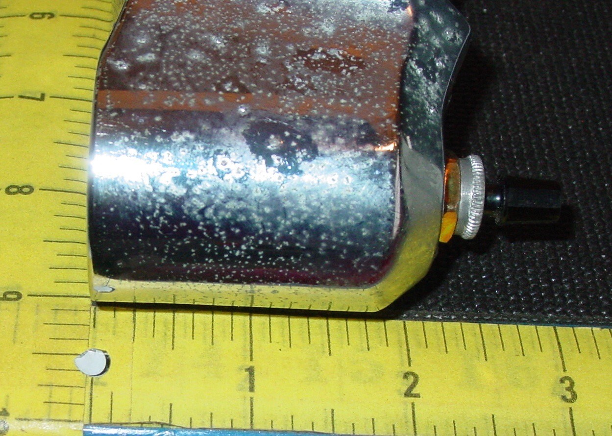 2 Vintage Boat Sconces Lot Art Deco Low Profile Compact Chrome Light Fixture